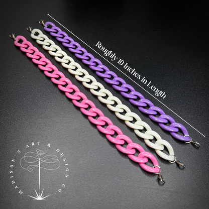 Chunky Acrylic Trucker Hat Chain