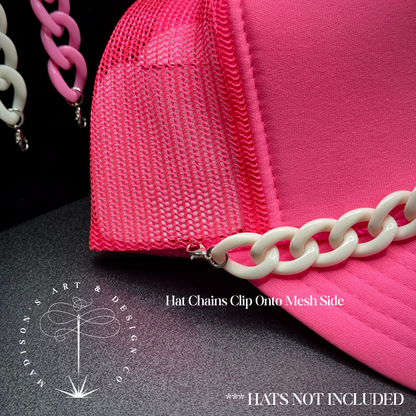 Chunky Acrylic Trucker Hat Chain
