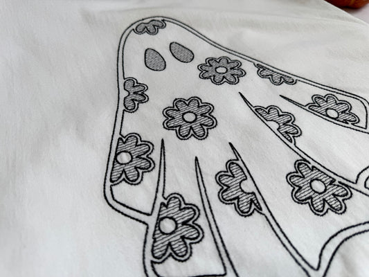 Floral Ghost Tee