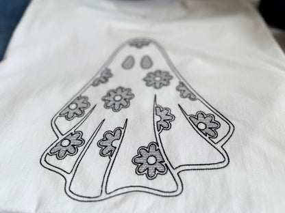 Floral Ghost Tee