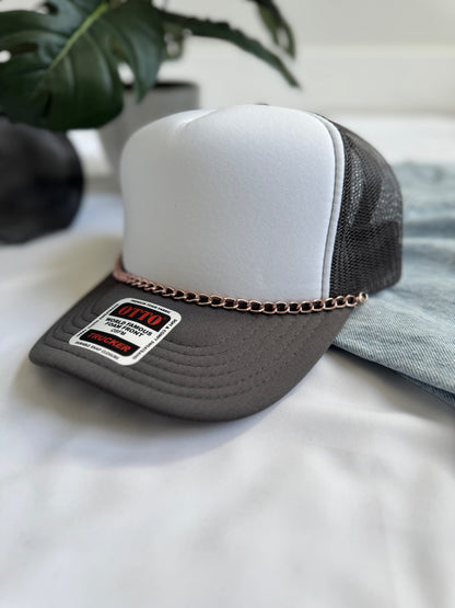 Curb Trucker Hat Chain