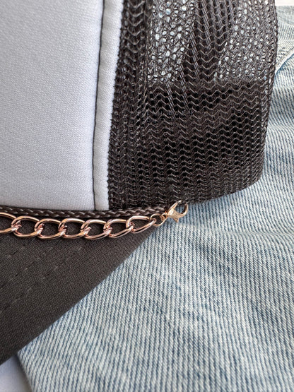 Curb Trucker Hat Chain