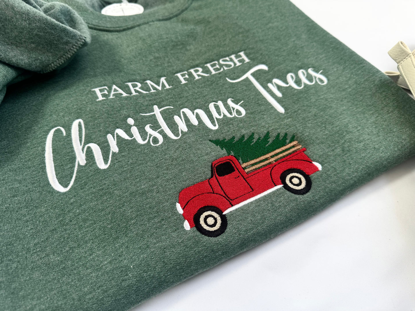Farm Fresh Christmas Trees Sweatshirt