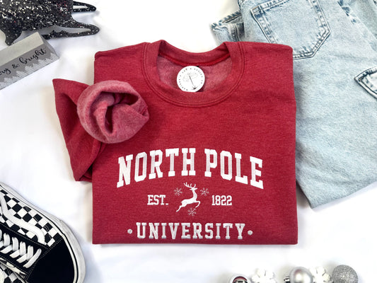 North Pole University Sweatshirt