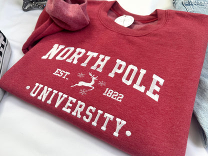 North Pole University Sweatshirt