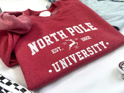 North Pole University Sweatshirt