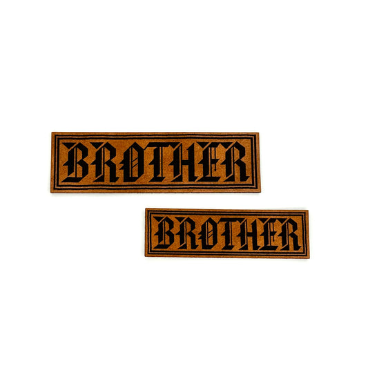 BROTHER Leatherette Patch