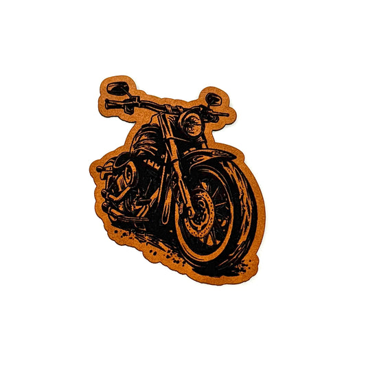 Motorcycle Leatherette Patch