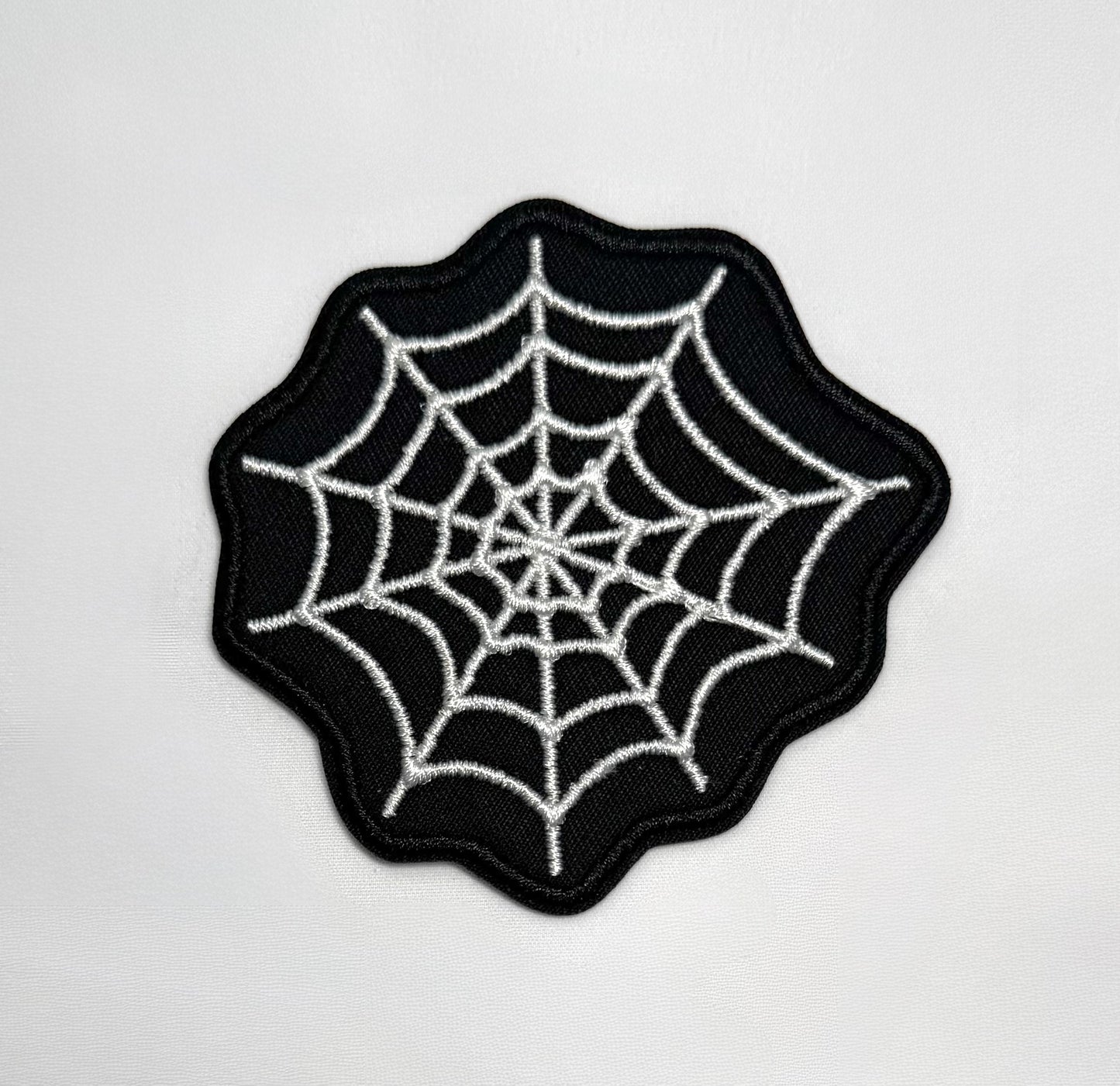 Spiderweb Embroidered Patch