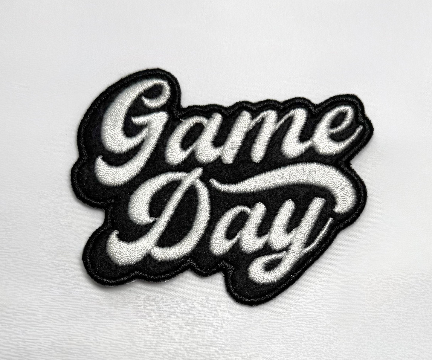Game Day Embroidered Patch