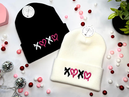 XOXO Drip Beanie