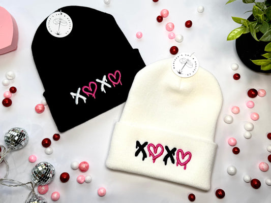 XOXO Drip Beanie